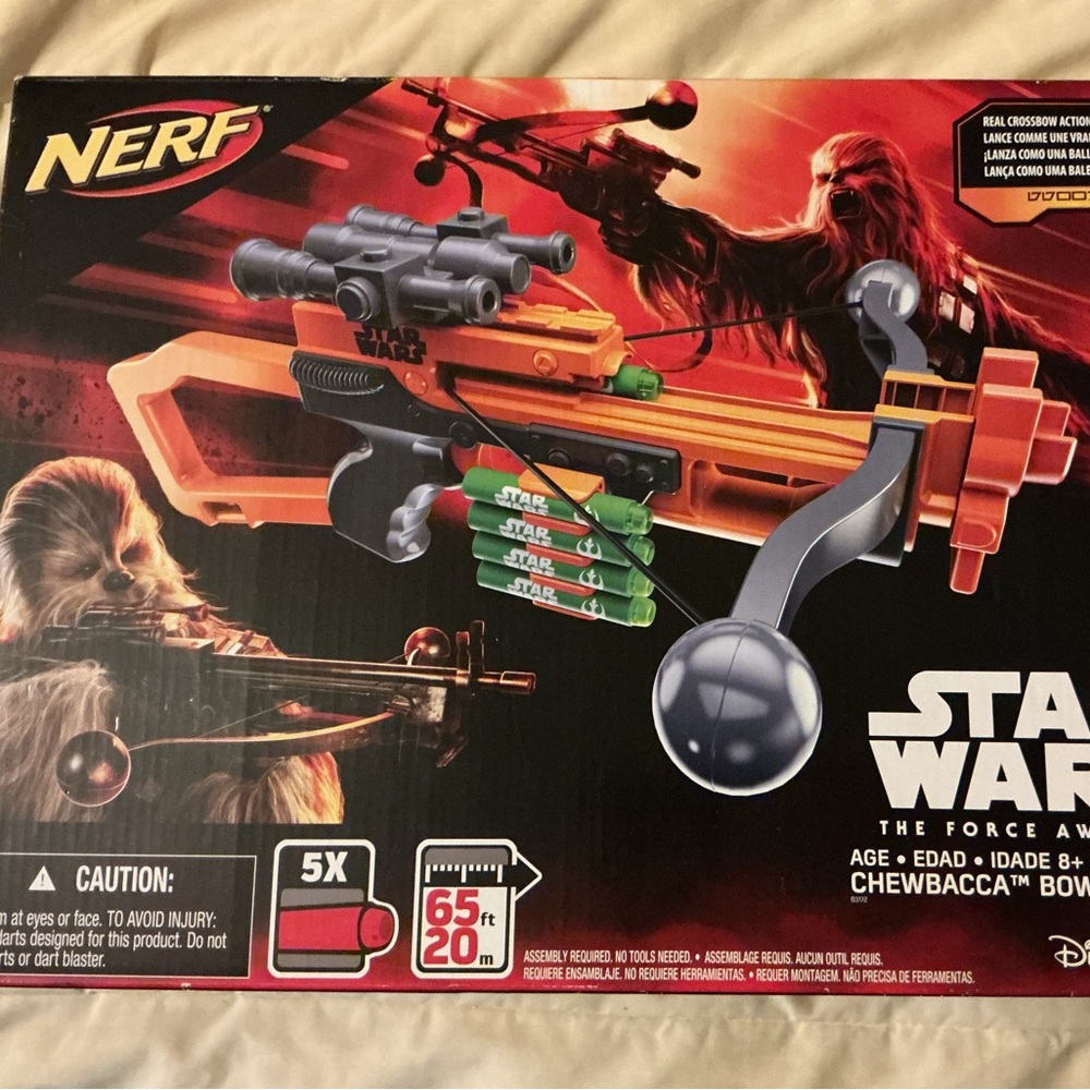 NERF, Stars Wars, The Force Awakens, Chewbacca Bowcaster, VII